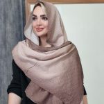شال پفکی طیفی - مانتو پاتریس رشت