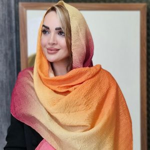 شال پفکی طیفی - مانتو پاتریس رشت