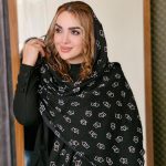 شال پلیسه هندسی - مانتو پاتریس رشت