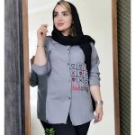 مانتو کرسپو گلدوزی دوز - مانتو پاتریس رشت