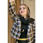 ست کت دامن چهارخونه کشمیر - مانتو پاتریس رشت