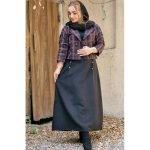 ست کت دامن چهارخونه کشمیر