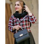 ست کت دامن چهارخونه کشمیر