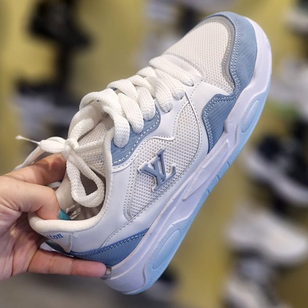 کتونی ال وی سفید آبی - مانتو پاتریس رشت