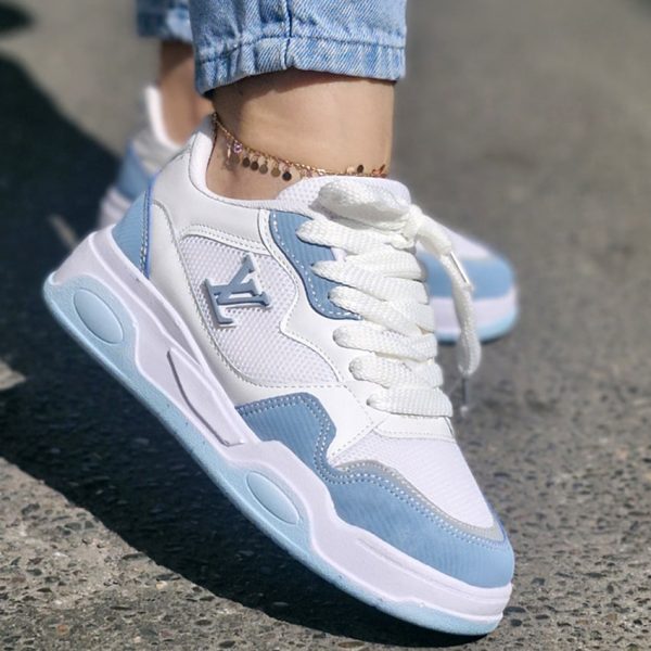 کتونی ال وی سفید آبی - مانتو پاتریس رشت