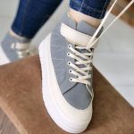 کتونی ساقدار طوسی - مانتو پاتریس رشت