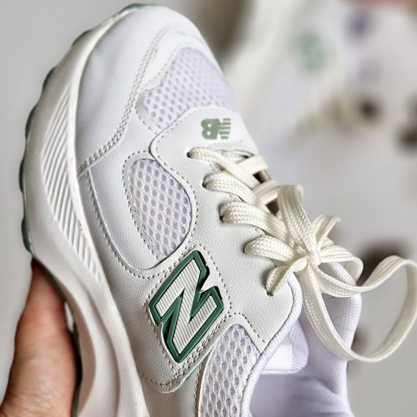 کتونی نیوبالانس سفید سبز