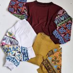 بلوز آستین چاپی - مانتو پاتریس رشت