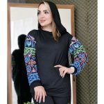 بلوز آستین چاپی - مانتو پاتریس رشت