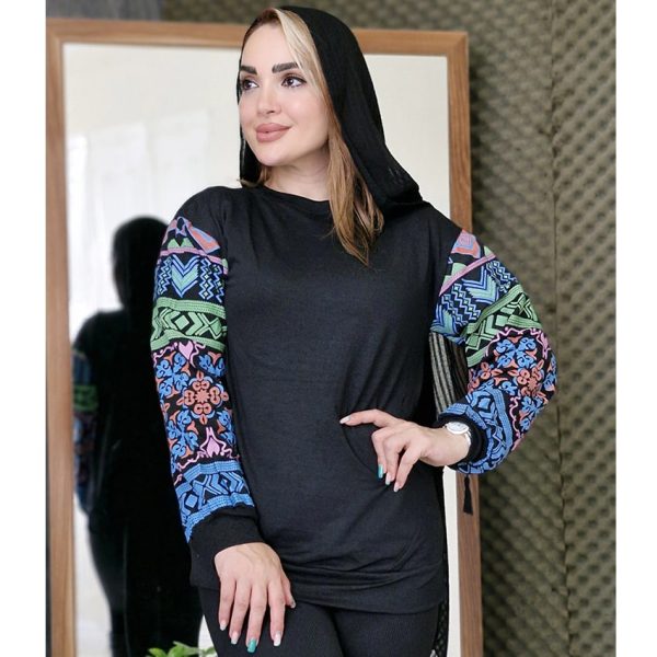 بلوز آستین چاپی - مانتو پاتریس رشت