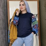 بلوز آستین چاپی - مانتو پاتریس رشت