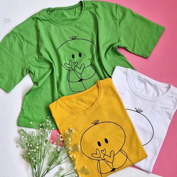 تیشرت کراپ تیشرت استیکر مانتو پاتریس_رشت