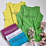 تاپ جلقه ای 5 ایموجی نخ پنبه