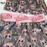 ست کراپ شورتک مخمل طرحدار - مانتو پاتریس رشت