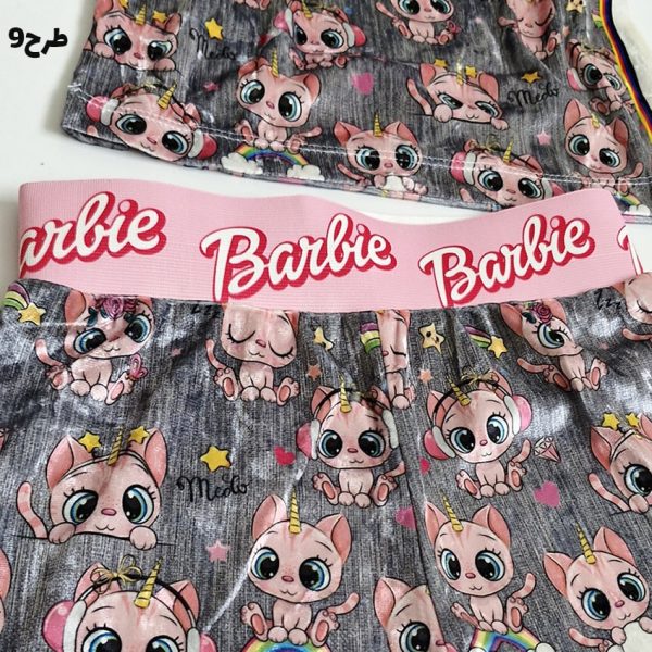 ست کراپ شورتک مخمل طرحدار - مانتو پاتریس رشت