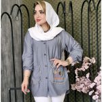 مانتو بابوس نوار طلایی - مانتو پاتریس رشت