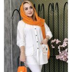 مانتو بابوس نوار طلایی - مانتو پاتریس رشت