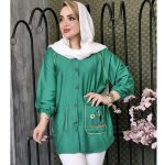 مانتو بابوس نوار طلایی - مانتو پاتریس رشت