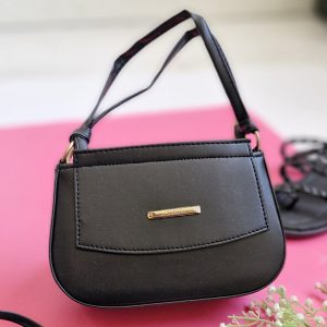 کیف دسته دار مشکی - مانتو پاتریس رشت