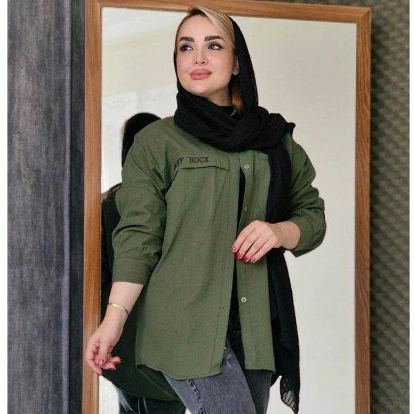 مانتو لینن گلدوزی راک - مانتو پاتریس رشت