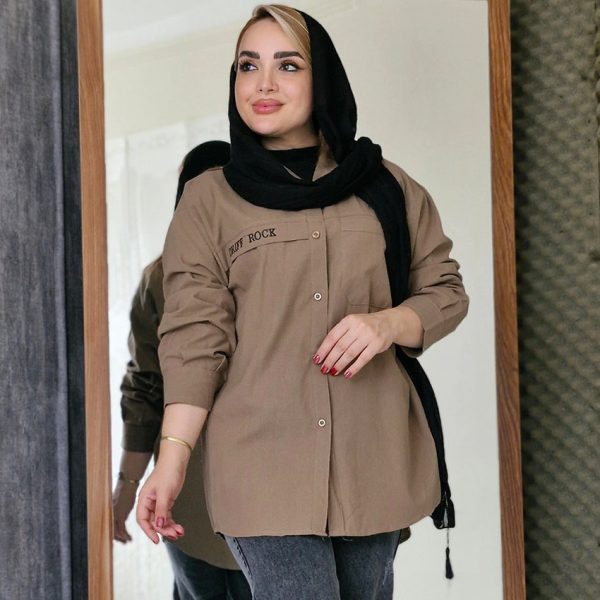 مانتو لینن گلدوزی راک - مانتو پاتریس رشت