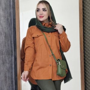 مانتو پاییزه رنگی - مانتو پاتریس رشت