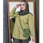 مانتو پاییزه رنگی - مانتو پاتریس رشت