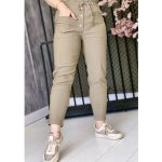 شلوار جلو جیب زیتونی - مانتو پاتریس رشت