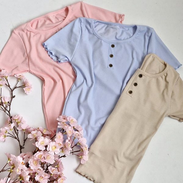 تیشرت 3 دکمه فانریپ - مانتو پاتریس رشت