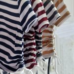 تیشرت راه راه بغل گت - مانتو پاتریس رشت