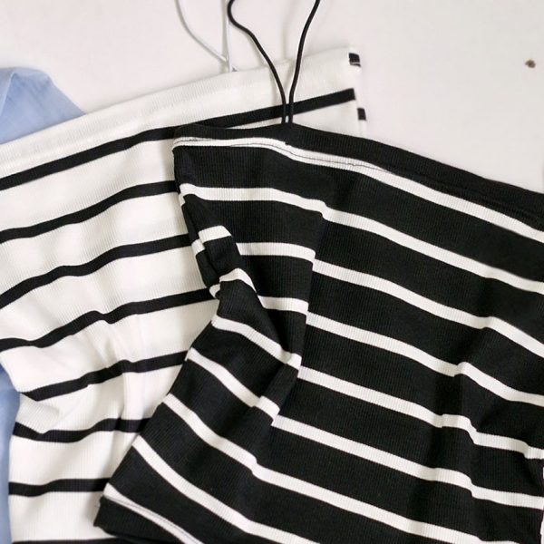 تاپ راه راه بند کشی - مانتو پاتریس رشت