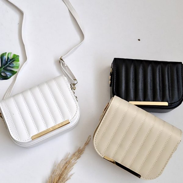 کیف دوشی راه راه - مانتو پاتریس رشت