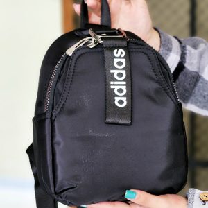 کوله پشتی آدیداس کوچک مشکی - مانتو پاتریس رشت