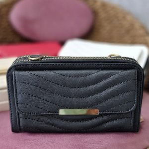 کیف دوشی دو زیپ چرم - مانتو پاتریس رشت