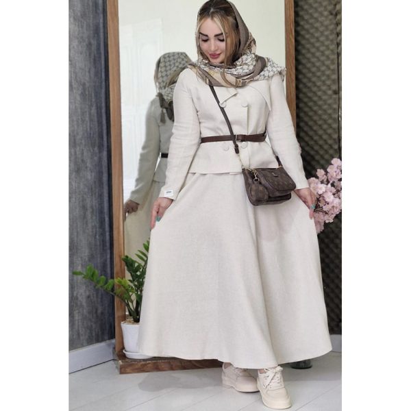 ست کت دامن 4 دکمه 41700134 - Image 4