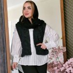 ست شومیز وست گل برجسته - مانتو پاتریس رشت