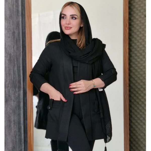 مانتو کتی جیب دکمه - مانتو پاتریس رشت