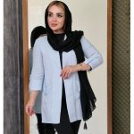 مانتو کتی جیب دکمه - مانتو پاتریس رشت