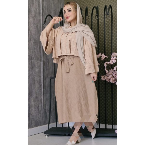 ست دو تیکه جلو بسته - مانتو پاتریس رشت