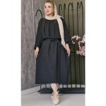 ست دو تیکه جلو بسته - مانتو پاتریس رشت