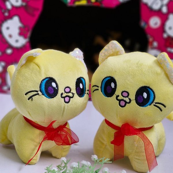 عروسک گربه زرد - مانتو پاتریس رشت