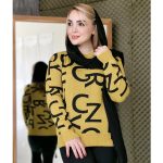 بلوز بافت حروف 421005 - Image 6