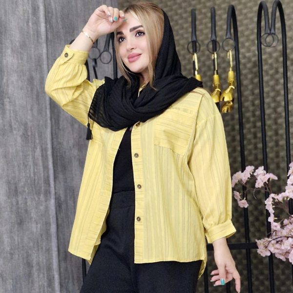 مانتو پلوتی دو جیب - مانتو پاتریس رشت