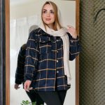 شکت دو جیب چهارخونه - مانتو پاتریس رشت