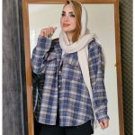 شکت دو جیب چهارخونه - مانتو پاتریس رشت