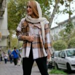 شکت دو جیب چهارخونه - مانتو پاتریس رشت