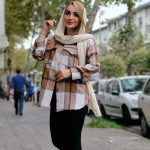 شکت دو جیب چهارخونه - مانتو پاتریس رشت