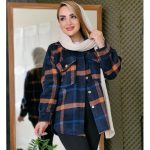 شکت دو جیب چهارخونه - مانتو پاتریس رشت