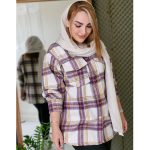 شکت دو جیب چهارخونه - مانتو پاتریس رشت