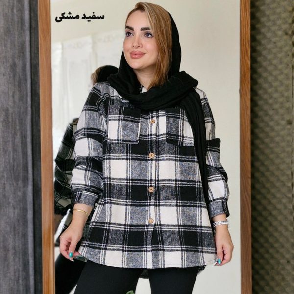 شکت چهارخونه پاییزه - مانتو پاتریس رشت